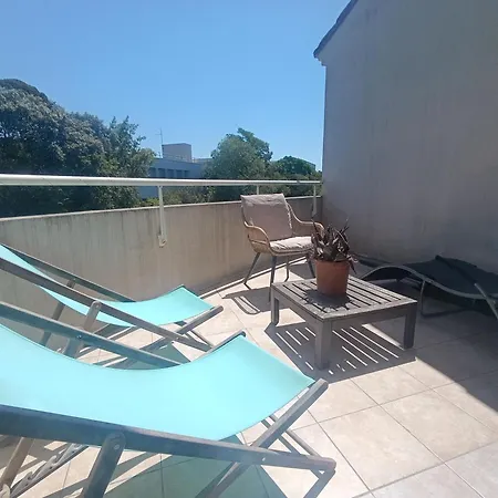 T2 Duplex + Piscine Avec Parking Apartman Montpellier